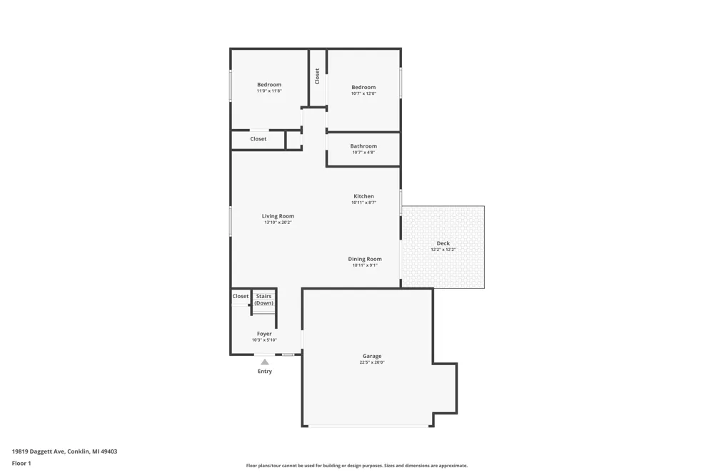 19819 Daggett Avenue Conklin, MI 49403