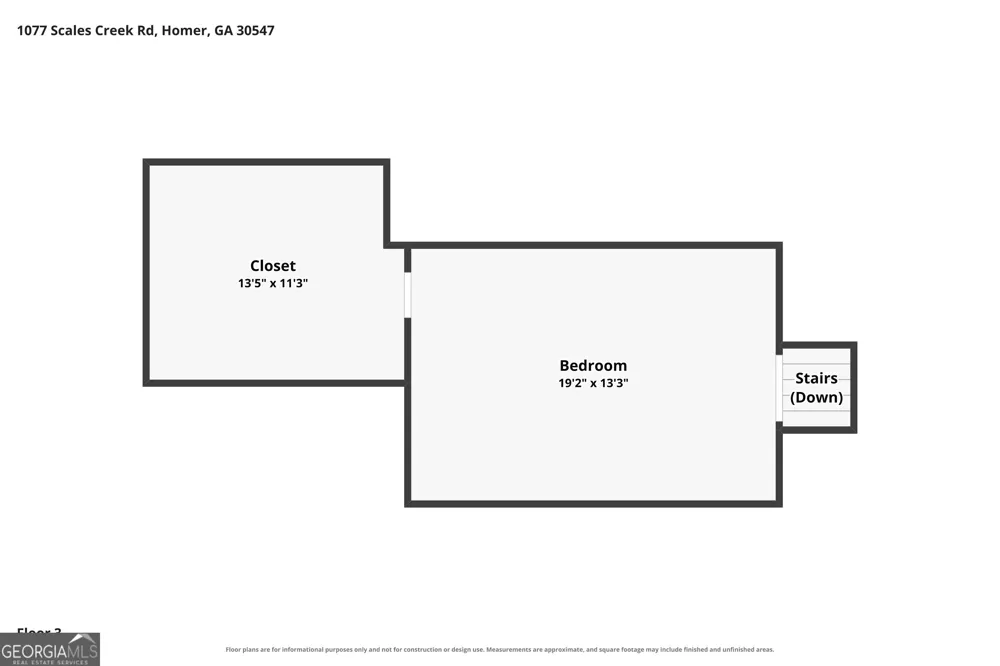 1077 Scales Creek RD Homer, GA 30547