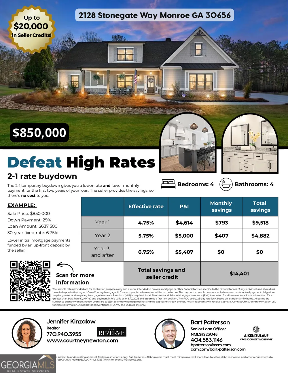 2128 Stonegate WAY Monroe, GA 30656