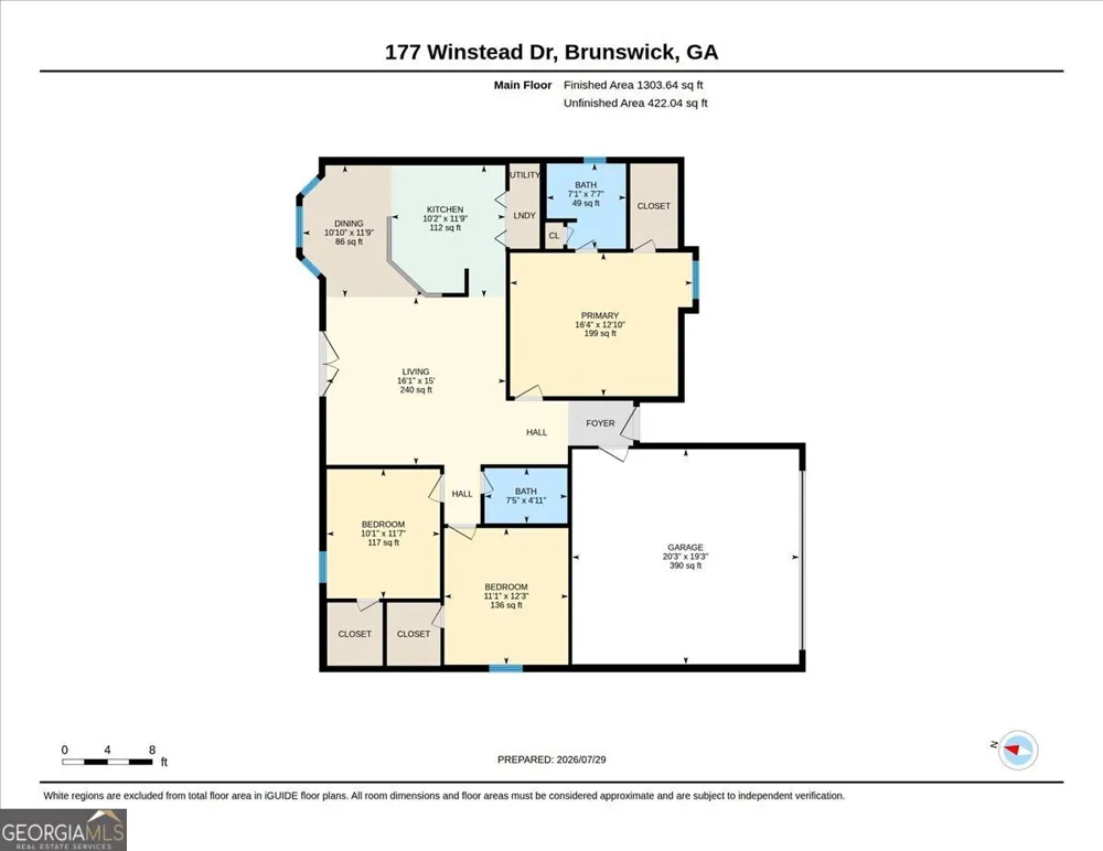 177 Winstead DR Brunswick, GA 31525