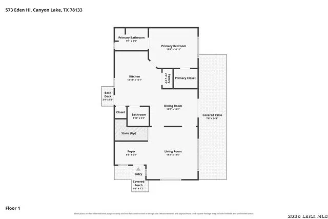573 EDEN HL Canyon Lake, TX 78133