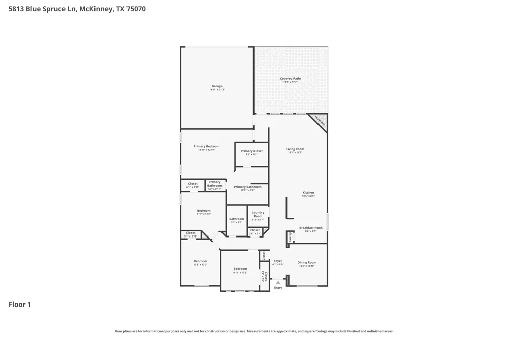 5813 Blue Spruce Lane McKinney, TX 75070
