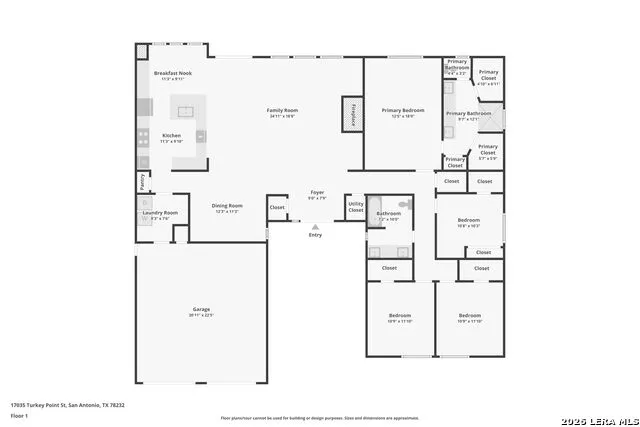 17035 TURKEY POINT ST San Antonio, TX 78232