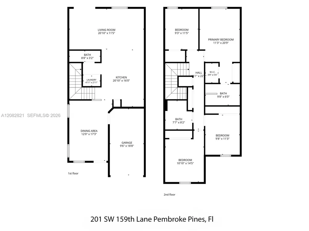 201 SW 159th Way Pembroke Pines, FL 33027