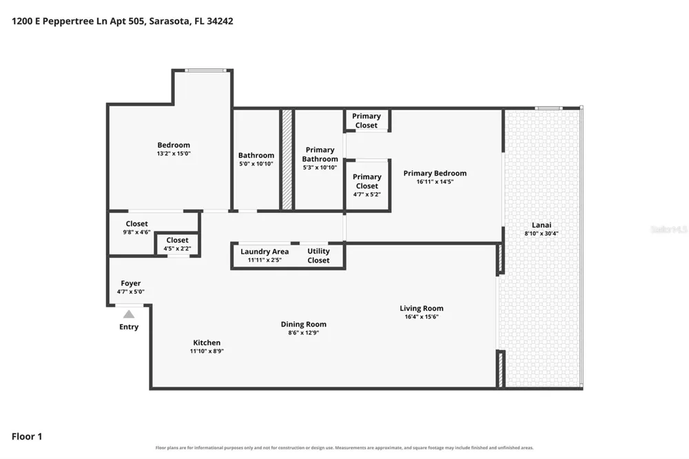 1200 E PEPPERTREE LANE #505 Sarasota, FL 34242