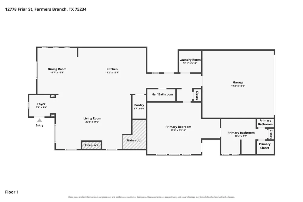 12778 Friar Street Farmers Branch, TX 75234