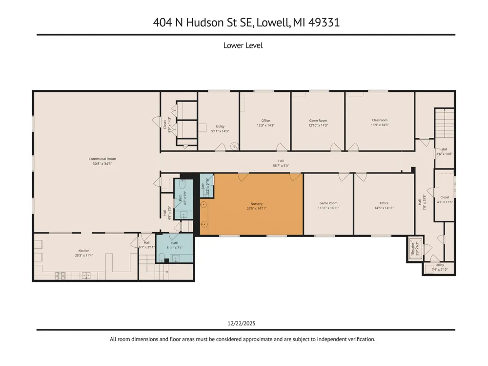 404 Hudson Street SE Lowell City, MI 49331