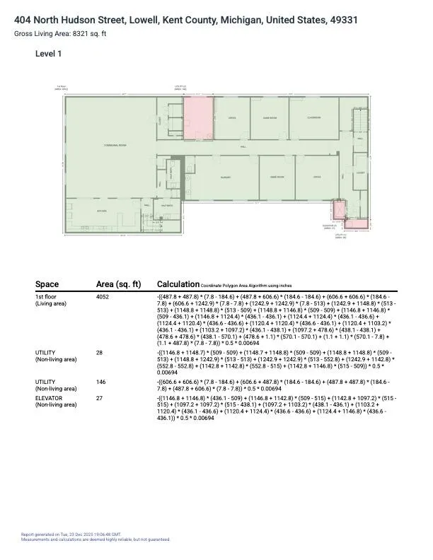 404 Hudson Street SE Lowell City, MI 49331