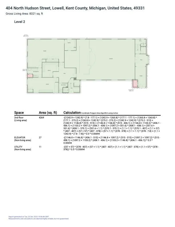404 Hudson Street SE Lowell City, MI 49331