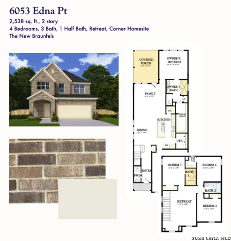 6053 EDNA PT New Braunfels, TX 78130