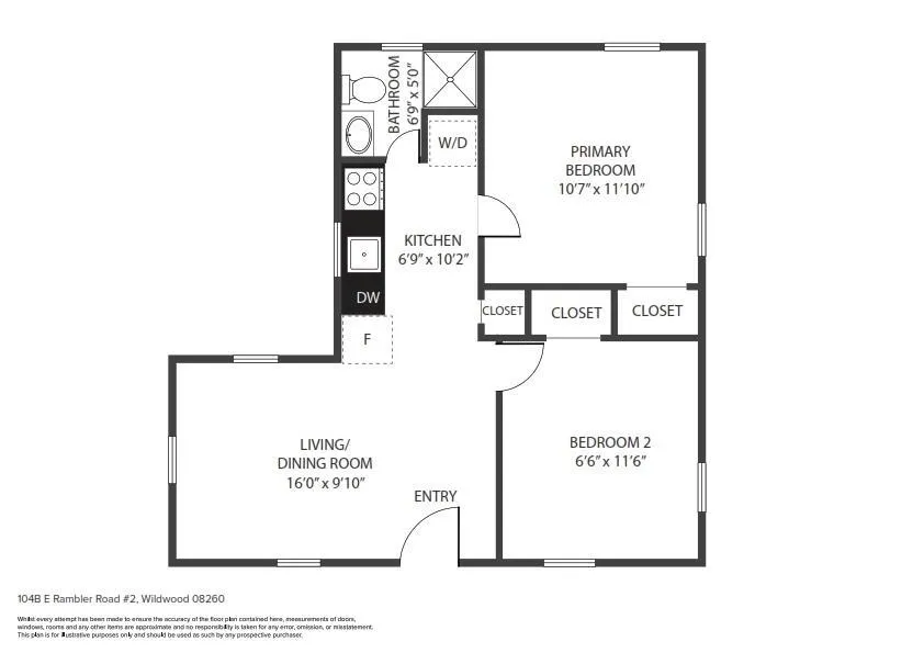 104 E Rambler Road Wildwood Crest, NJ 08260