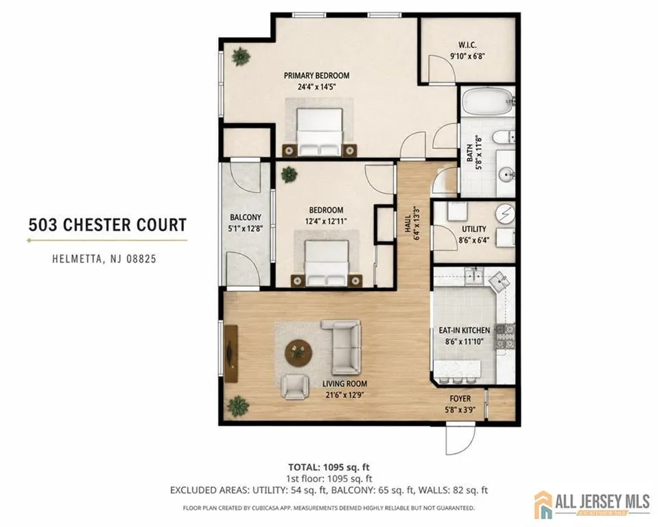 503 Chester Court Helmetta, NJ 08828