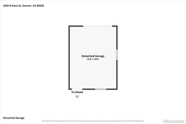 2640 Race Street Denver, CO 80205