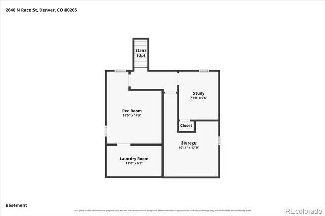 2640 Race Street Denver, CO 80205
