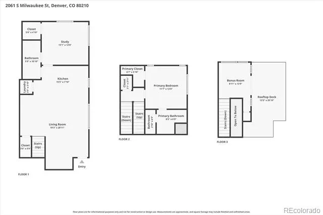 2061 S Milwaukee Street Denver, CO 80210