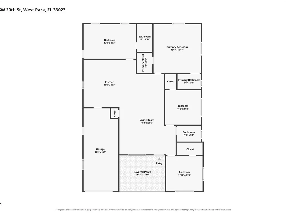4531 SW 20th Street West Park, FL 33023