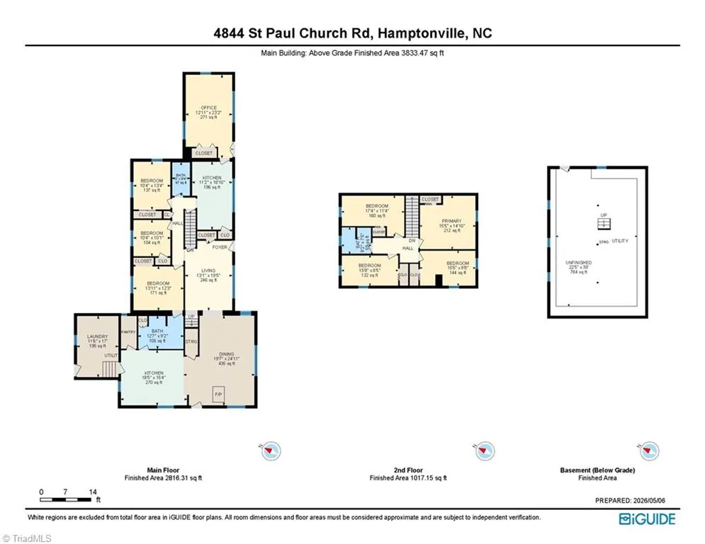 4844 Saint Paul Church Road Hamptonville, NC 27020