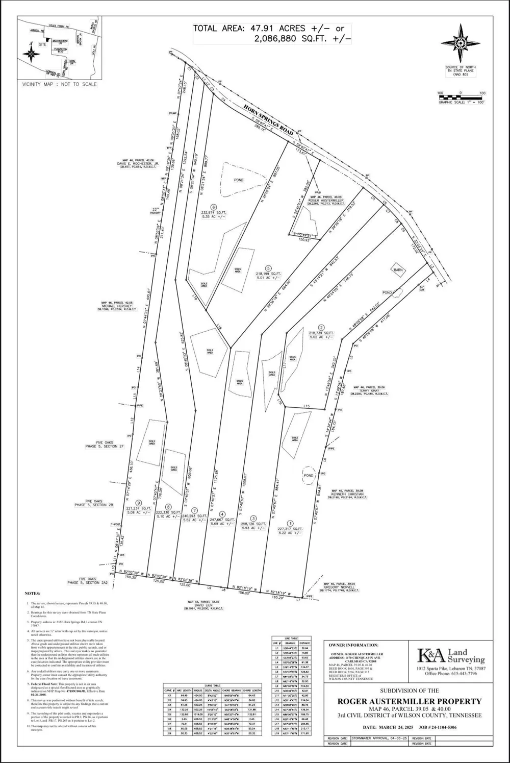 2400 Horn Springs Lebanon, TN 37087
