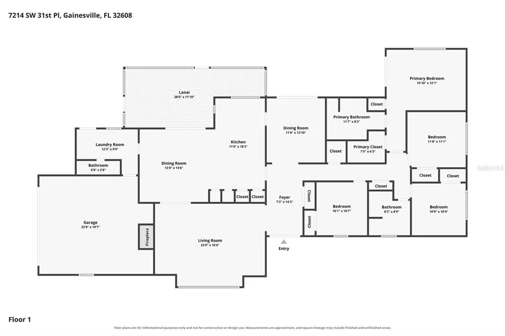 7214 SW 31ST PLACE Gainesville, FL 32608
