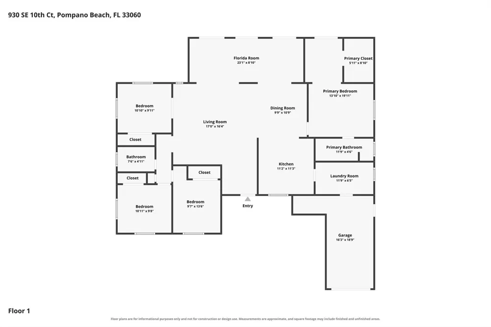 930 SE 10TH COURT Pompano Beach, FL 33060
