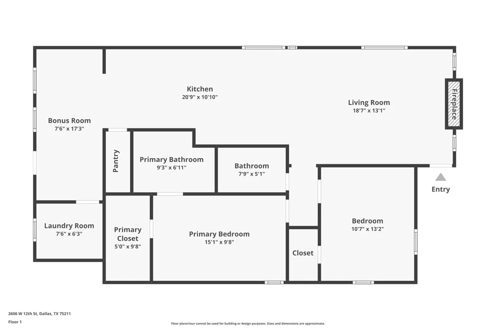 2606 W 12th Street Dallas, TX 75211