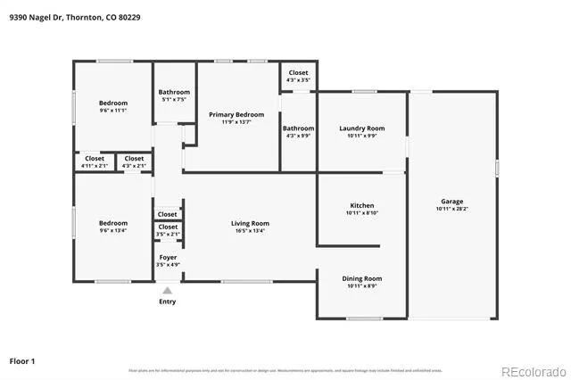 9390 Nagel Drive Denver, CO 80229