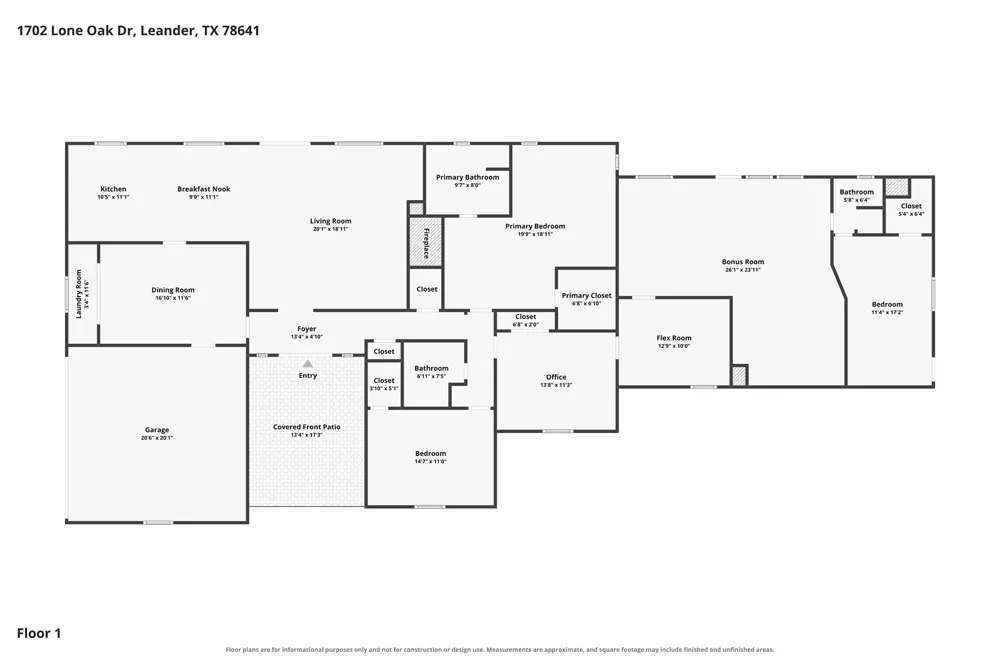 1702 Lone Oak Drive Leander, TX 78641