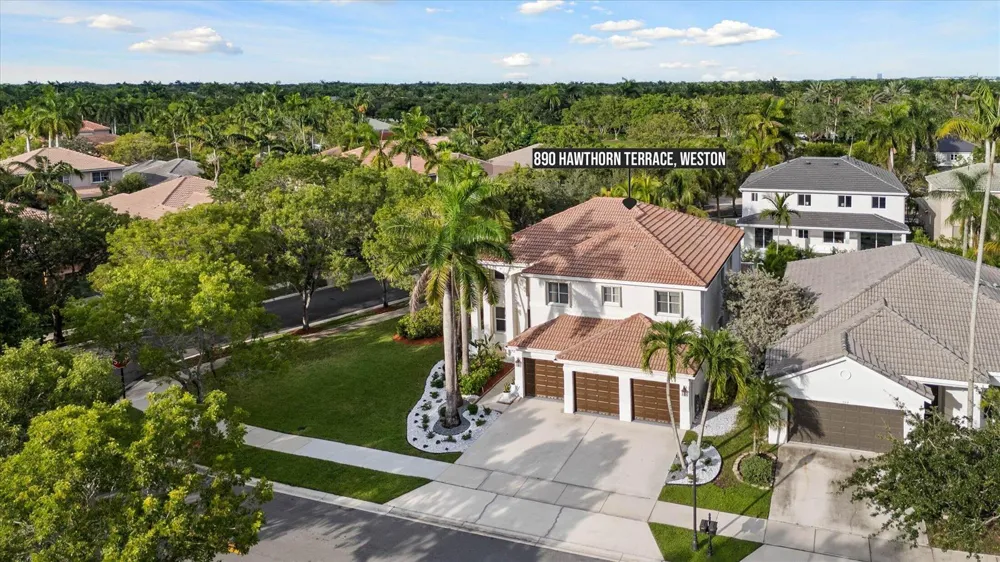 890 HAWTHORN TERRACE Weston, FL 33327