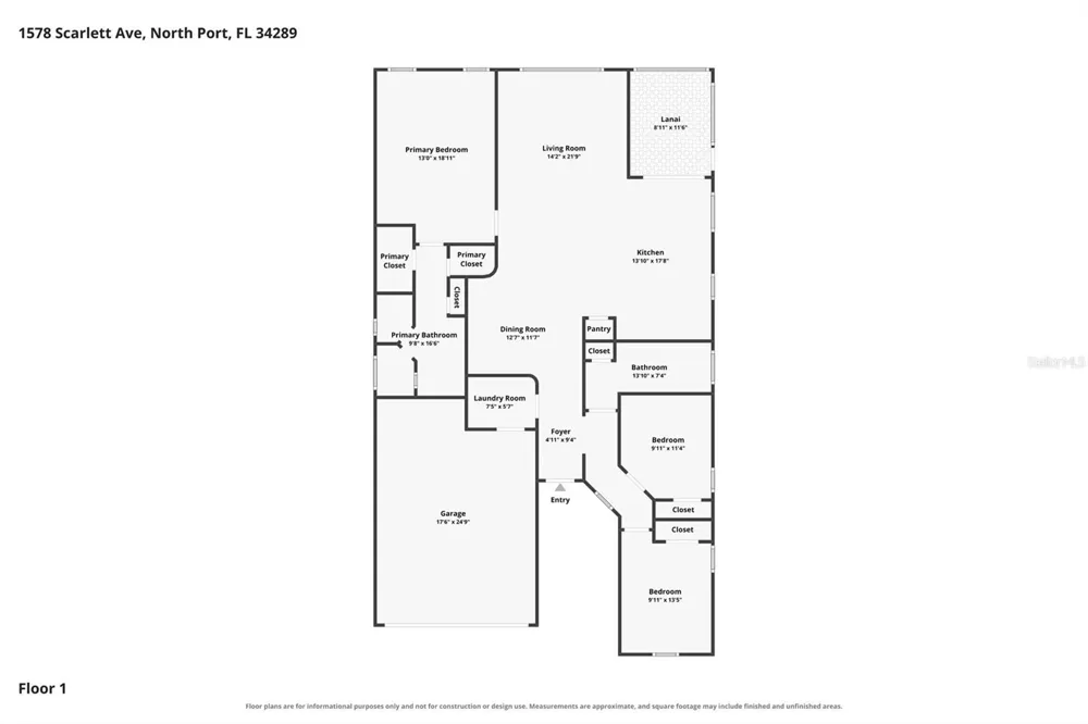 1578 SCARLETT AVENUE North Port, FL 34289
