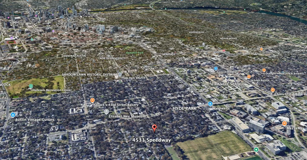 4531 Speedway Austin, TX 78751