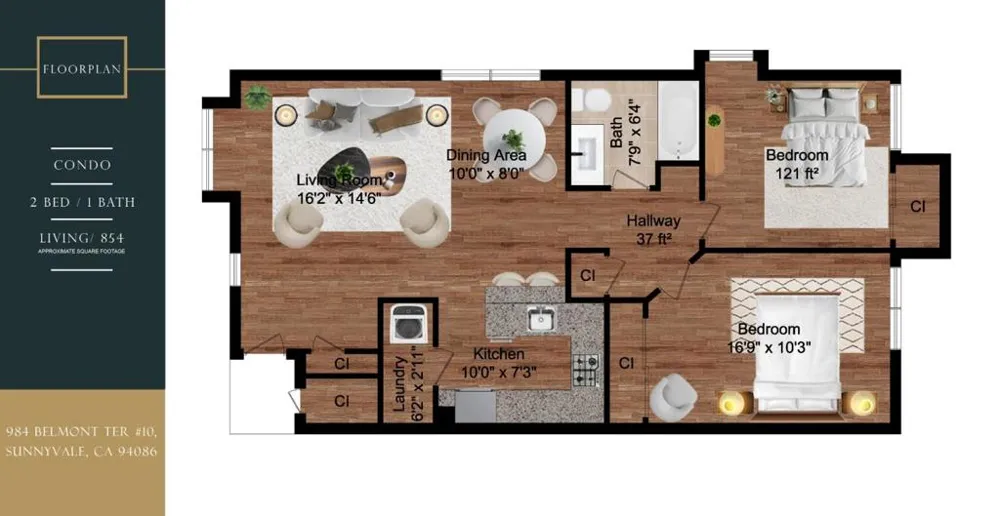984 Belmont Terrace #10 Sunnyvale, CA 94086