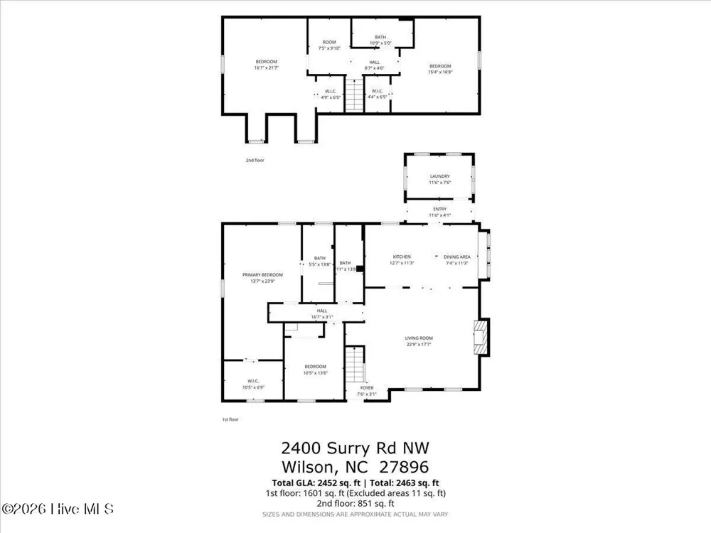 2400 Surry Road NW Wilson, NC 27896