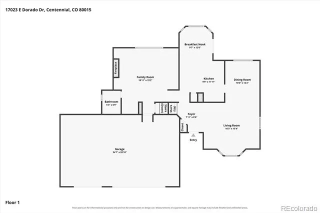 17023 E Dorado Drive Centennial, CO 80015
