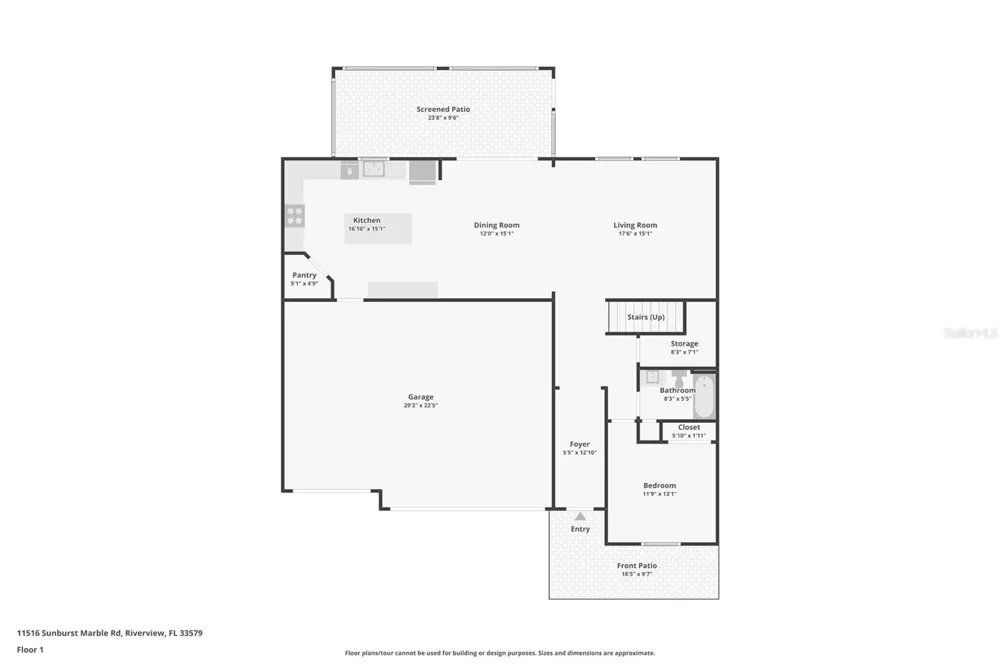 11516 SUNBURST MARBLE ROAD Riverview, FL 33579