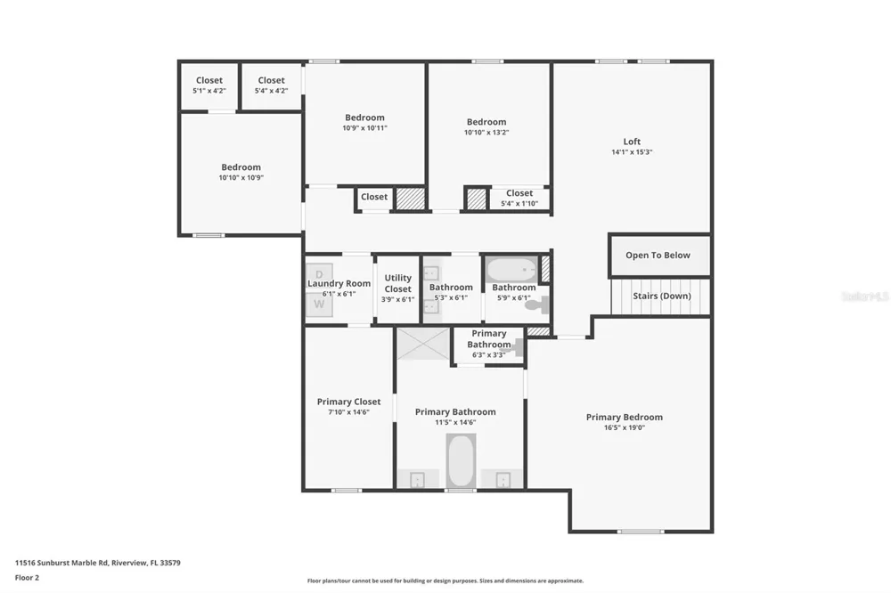 11516 SUNBURST MARBLE ROAD Riverview, FL 33579
