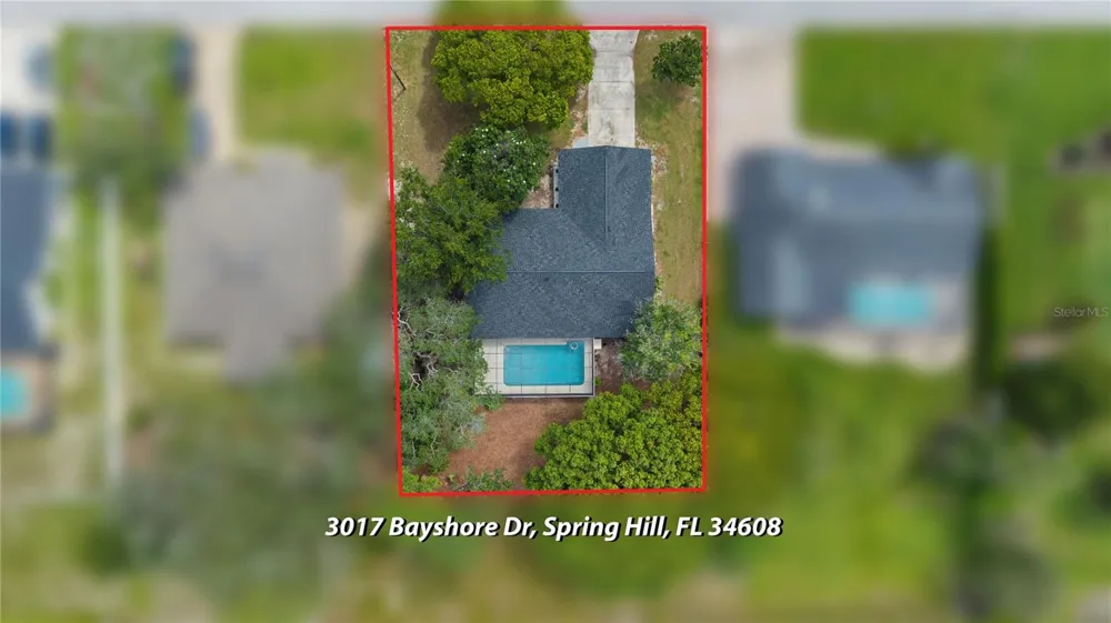 3017 BAYSHORE DRIVE Spring Hill, FL 34608
