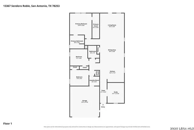 13367 Sendero Roble San Antonio, TX 78253