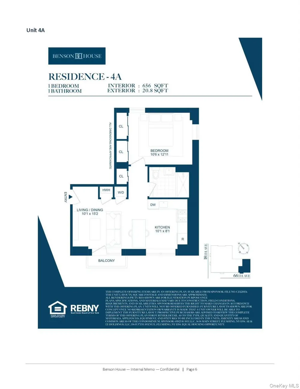 1807 66th Street #4A Brooklyn, NY 11204