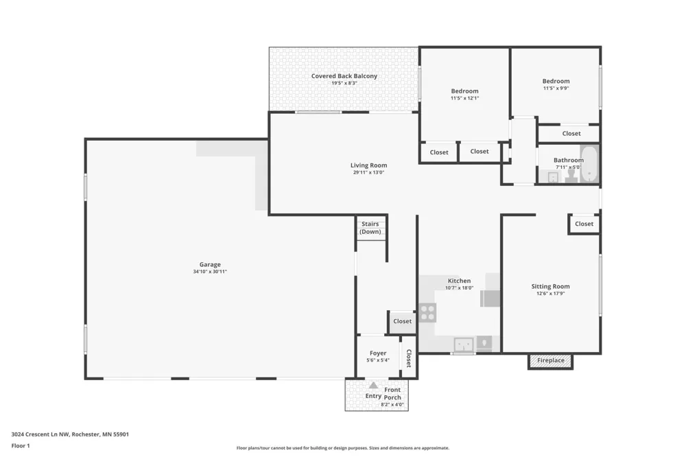 3024 Crescent Lane NW Rochester, MN 55901