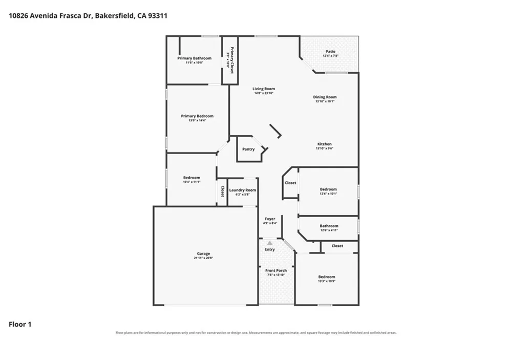 10826 Avenida Frasca Drive Bakersfield, CA 93311