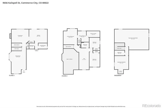 9656 Kalispell Street Commerce City, CO 80022