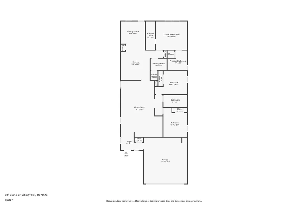 284 Zuma Drive Liberty Hill, TX 78642