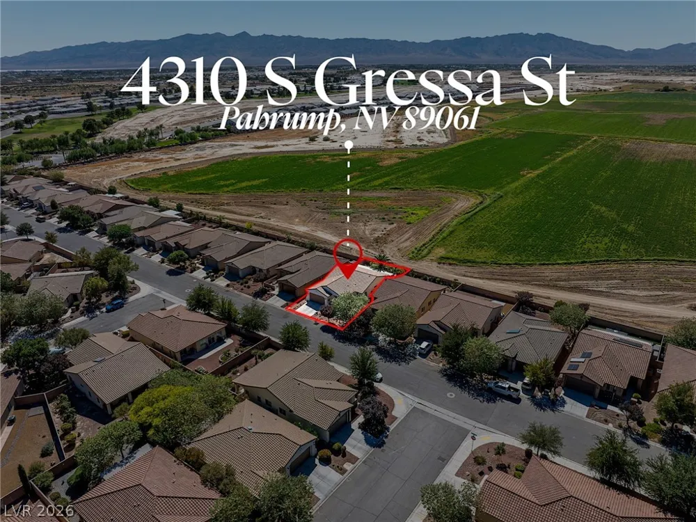 4310 S Gressa Street Pahrump, NV 89061