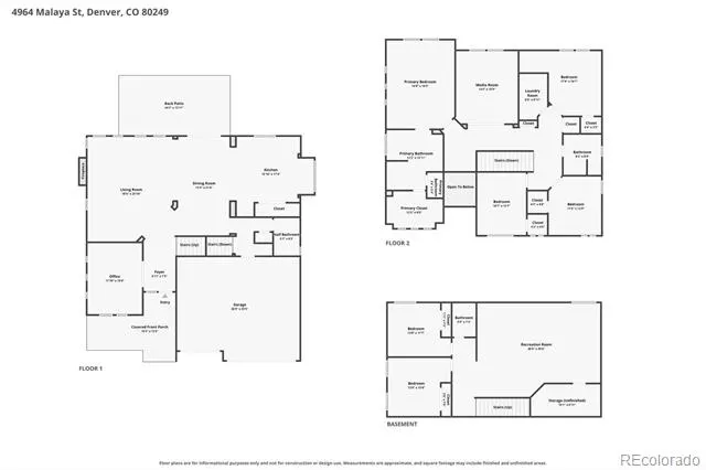 4964 Malaya Street Denver, CO 80249
