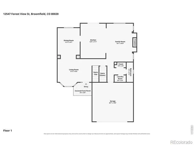 12547 Forest View Street Broomfield, CO 80020