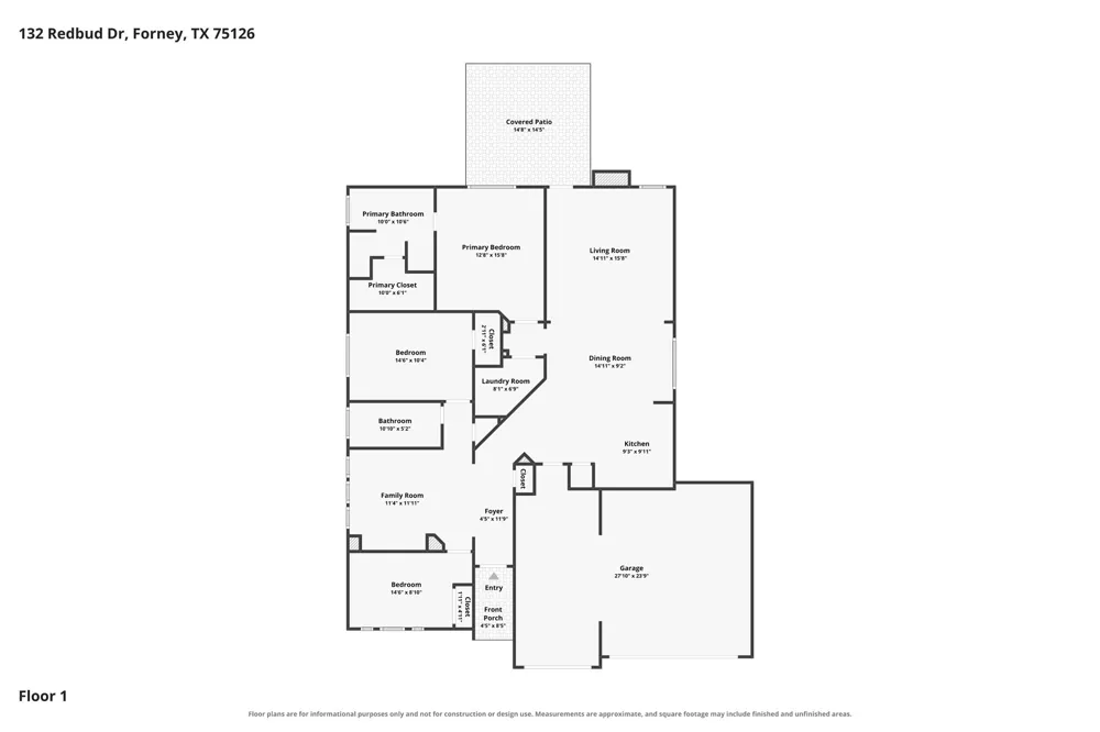 132 Redbud Drive Forney, TX 75126