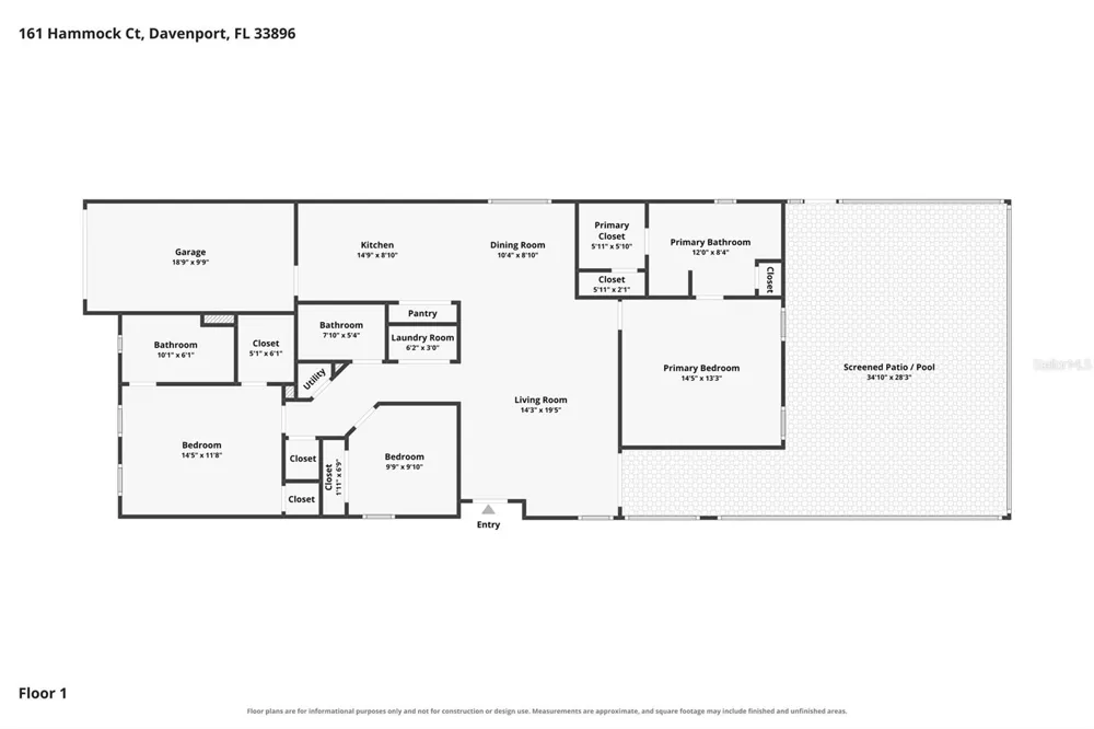 161 HAMMOCK COURT Davenport, FL 33896
