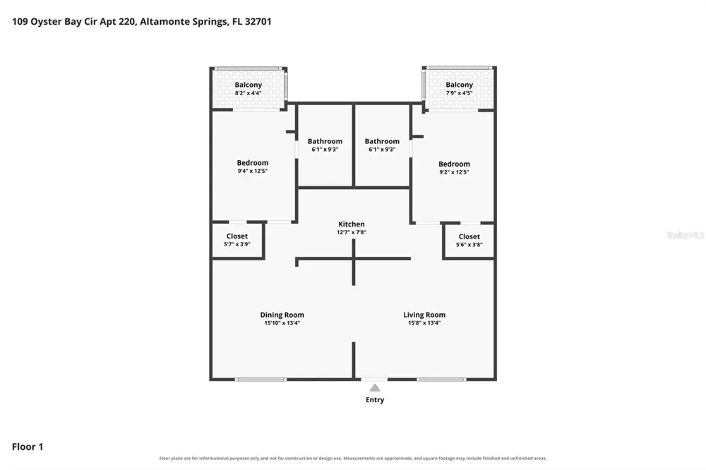 109 OYSTER BAY CIRCLE #220 Altamonte Springs, FL 32701