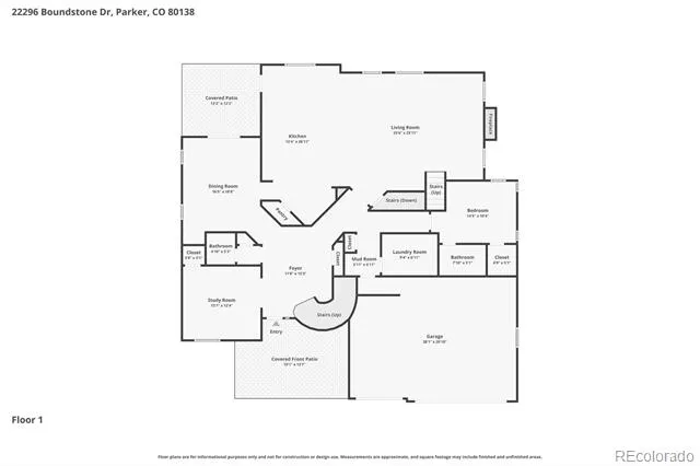 22296 Boundstone Drive Parker, CO 80138