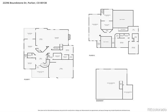 22296 Boundstone Drive Parker, CO 80138